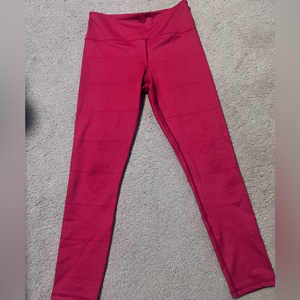 ZYIA Active Red Venom Light N Tights Leggings Size 6-8